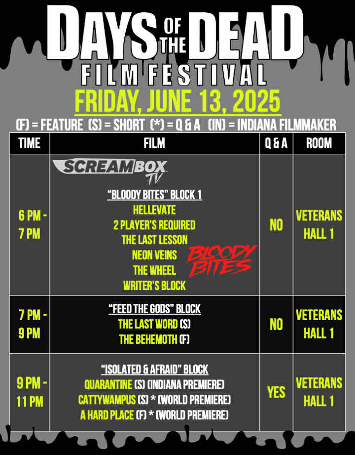 Events Schedule